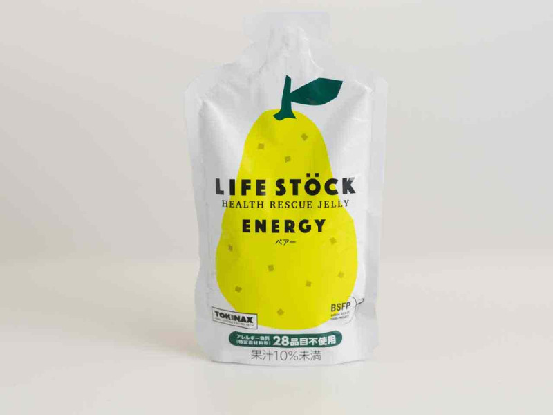 LIFE STOCK ENERGY　ベアー（洋ナシ）味　（100g/80個入）　保存期間5年